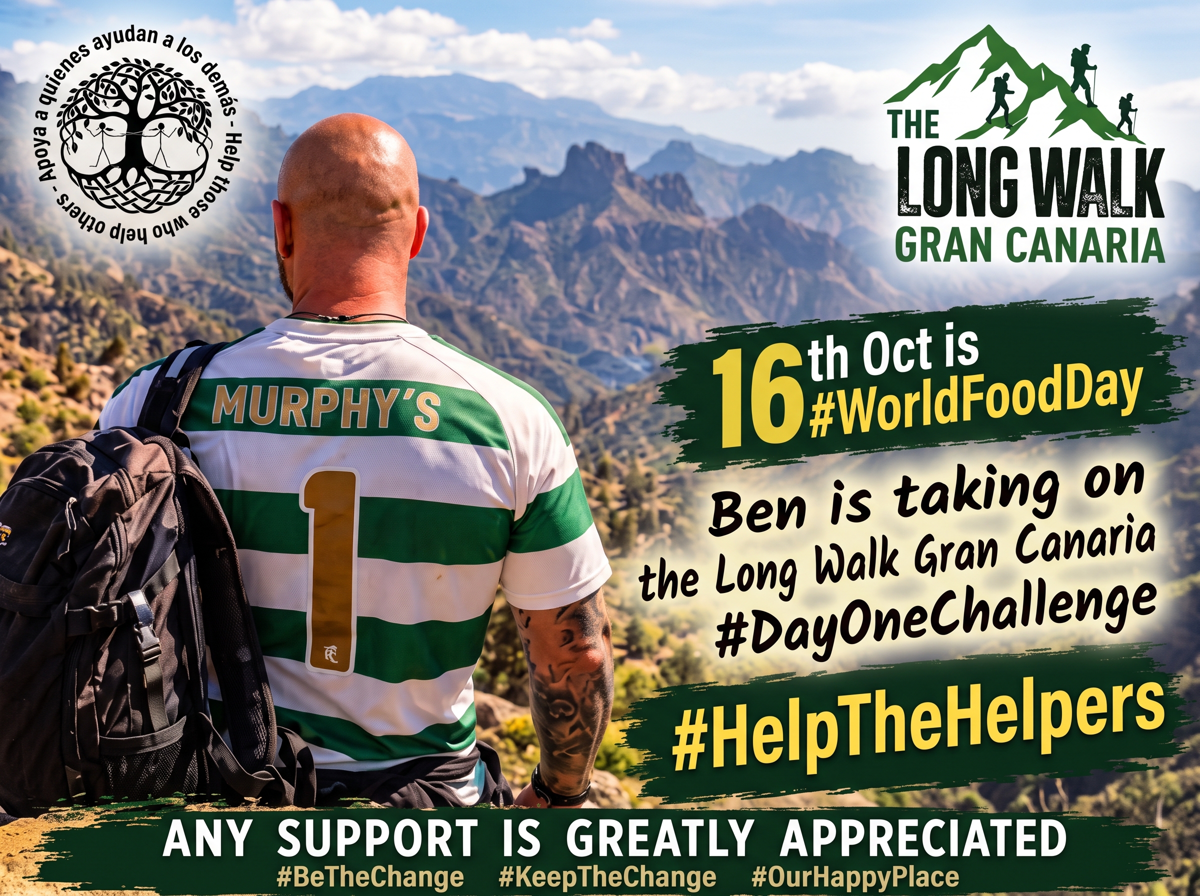 Support Murphy's Day One Challenge UP!